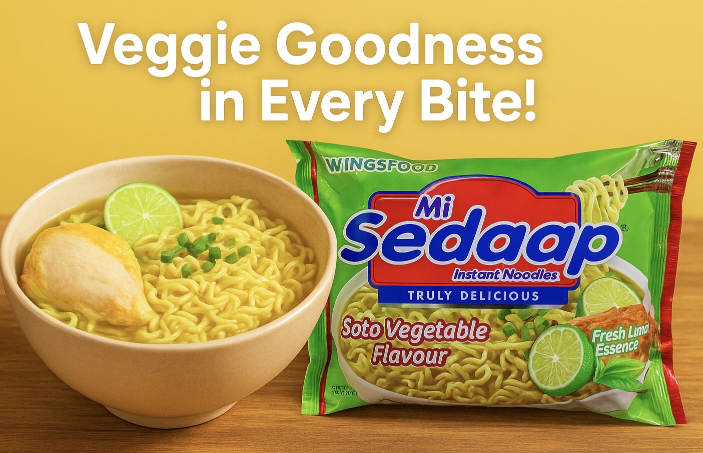 Vegetable noddles