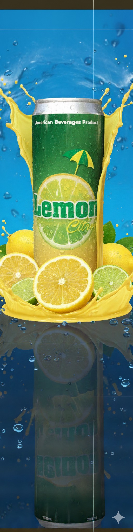 LEMON DRINK CAN