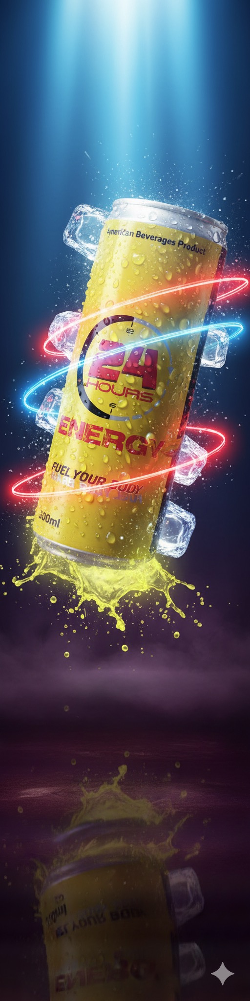 24 HOURS ENERGY DRINK CAN